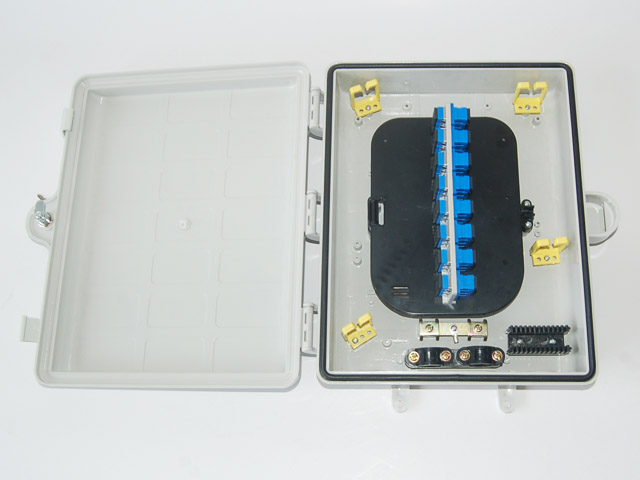 HY-1型C 24芯分纤箱 外形尺寸：320x250x75（mm）